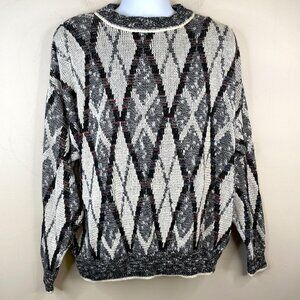Vintage JJ Cochran Indie Grunge Pullover Sweater Xlarge Cosby Hipster Grandpa